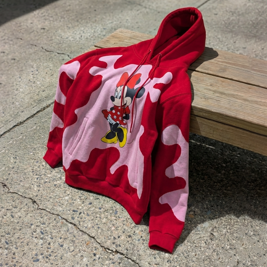 'MINNIE MOLTEN' HOODIE (XL)
