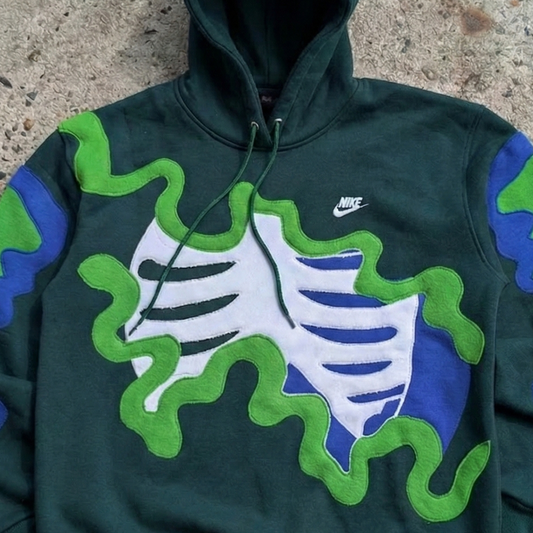 'GREEN ANATOMY' HOODIE (XL)