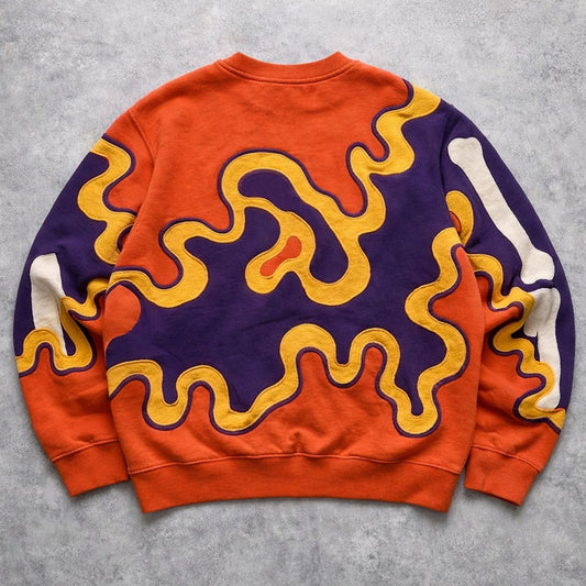 'MELTED BONE' SWEATSHIRT (L)