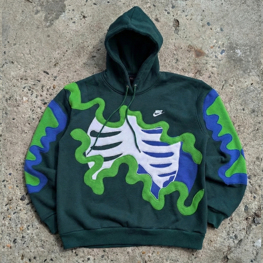 'GREEN ANATOMY' HOODIE (XL)