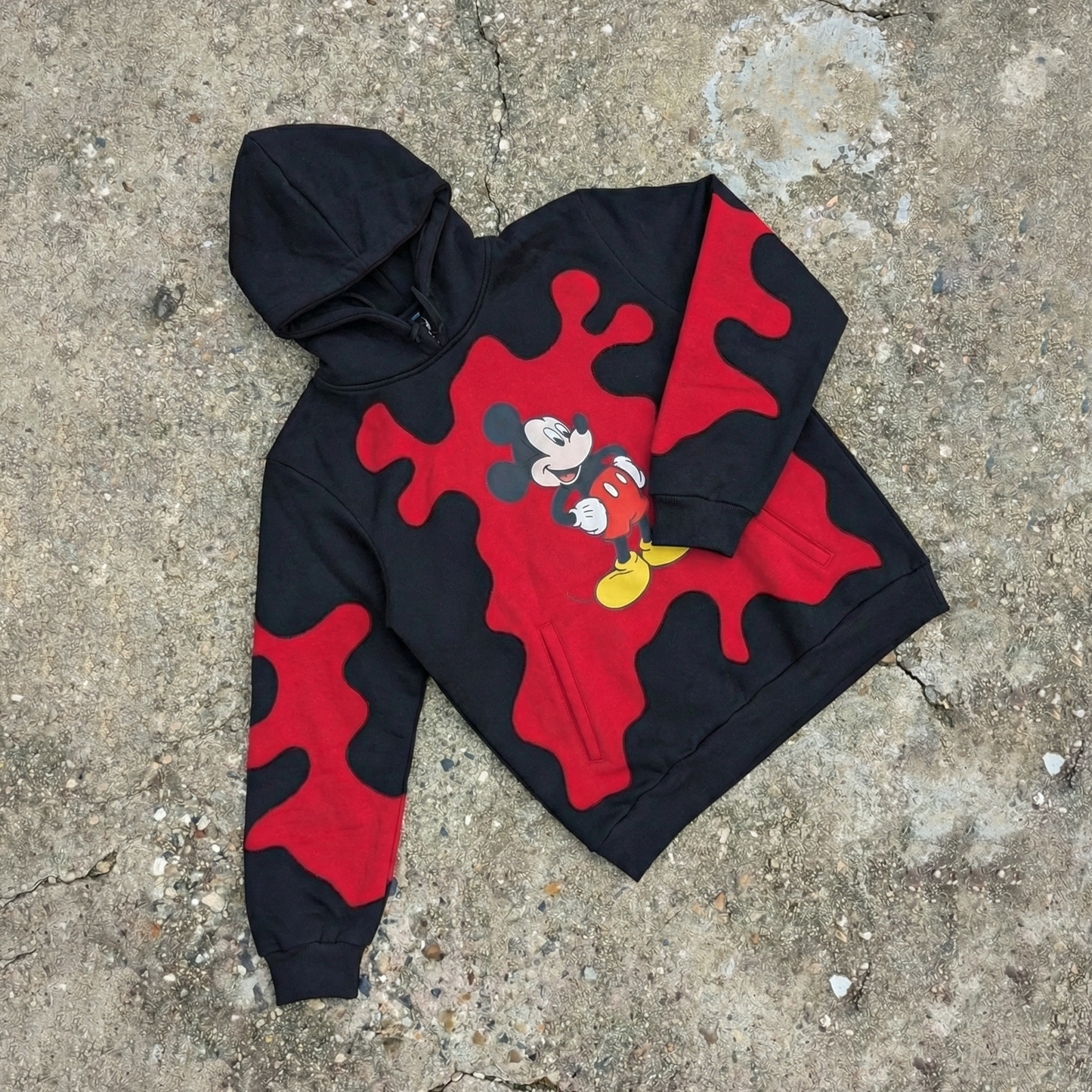 'MICKEY MOLTEN' HOODIE (L)