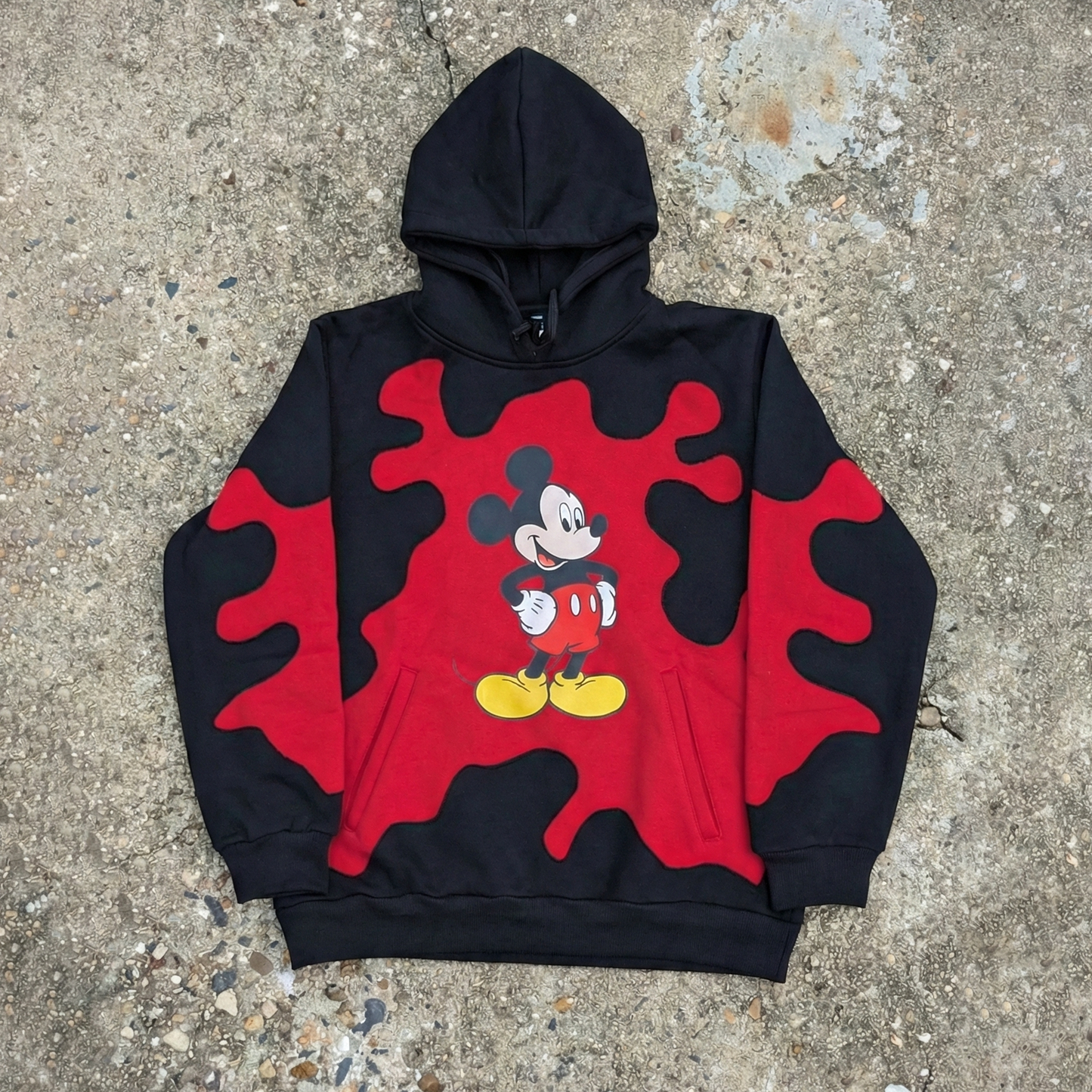 'MICKEY MOLTEN' HOODIE (L)
