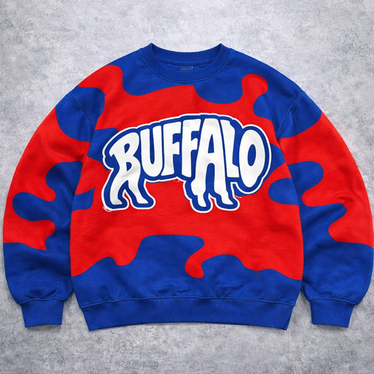 'BUFFALO CHARGE' SWEATSHIRT (XXL)